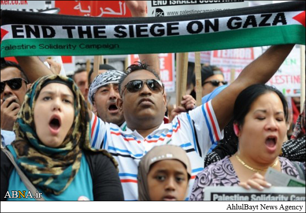 گزارش تصویری/ تظاهرات همبستگی با مردم غزه در برخی از کشورها