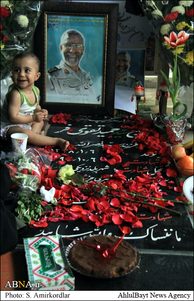 گزارش تصویری/ جشن تولد ۵۵ سالگی سردار مدافع حرم