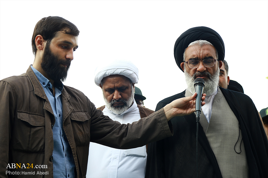گزارش تصویری/ تشییع پیکر شهید مدافع حرم حضرت زینب(س) در قم