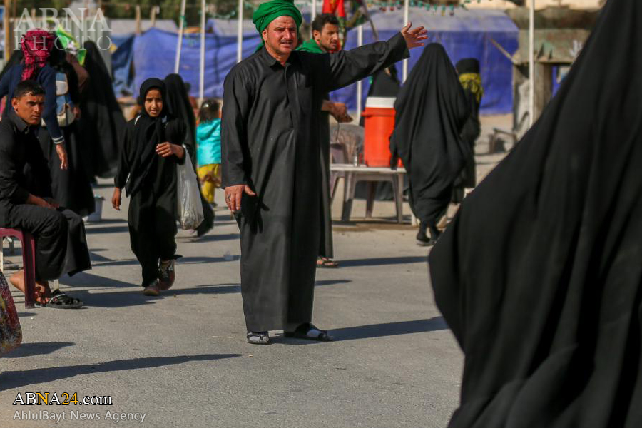 گزارش تصویری/ پیاده روی مردم عراق به سوی نجف در روز زیارتی امیرالمؤمنین(ع)