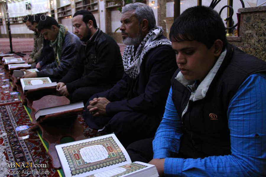 عکس خبری/ جلسه آموزش تلاوت قرآن در حرم حضرت عباس(ع) 