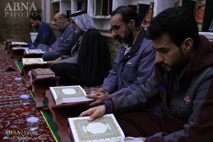 عکس خبری/ جلسه آموزش تلاوت قرآن در حرم حضرت عباس(ع) 