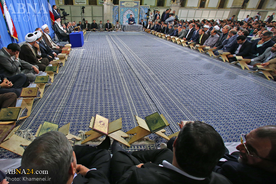گزارش تصویری/ محفل انس با قرآن با حضور رهبر معظم انقلاب