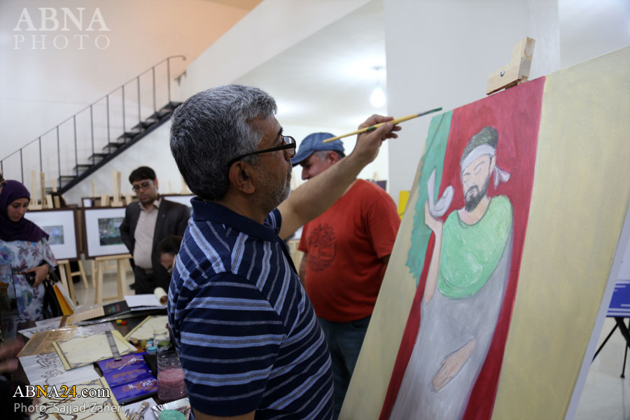گزارش تصویری/ روز دوم فعالیت نمایشگاه هفته فرهنگی قم در لبنان