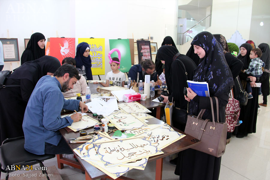 گزارش تصویری/ روز دوم فعالیت نمایشگاه هفته فرهنگی قم در لبنان