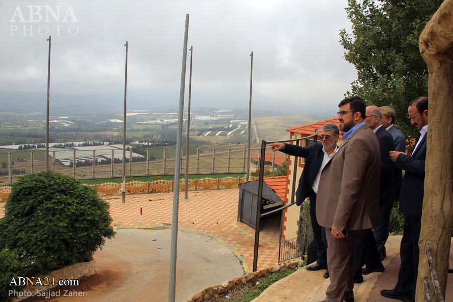 گزارش تصویری/ بازدید معاون امور زائران استاندار قم از مناطق نظامی حزب الله