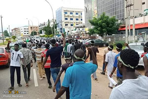 تظاهرات برای آزادی شیخ زکزکی در پایتخت نیجریه