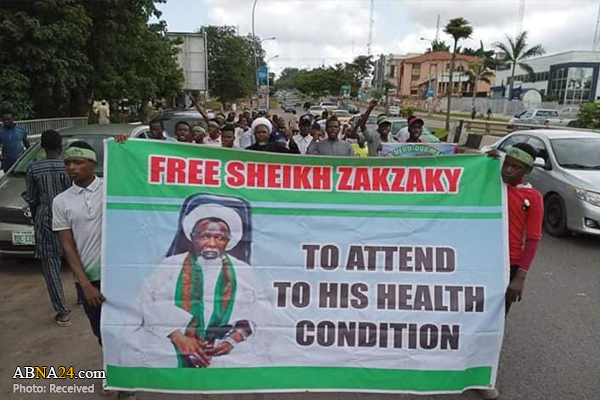 تظاهرات برای آزادی شیخ زکزکی در پایتخت نیجریه