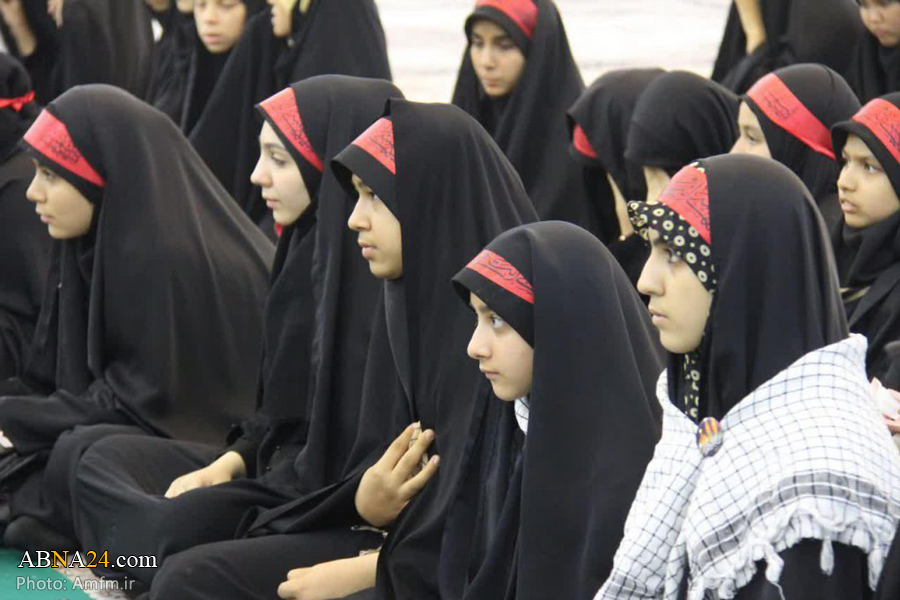 گزارش تصویری/ همایش دختران اربعینی در حرم حضرت معصومه(س) 