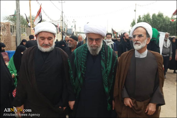 گزارش تصویری/ دبیرکل مجمع جهانی اهل بیت(ع) در پیاده روی بزرگ اربعین حسینی