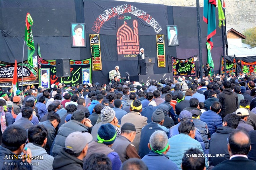 عکس خبری/ برگزاری مراسم باشکوه عزاداری اربعین حسینی در کارگیل 
