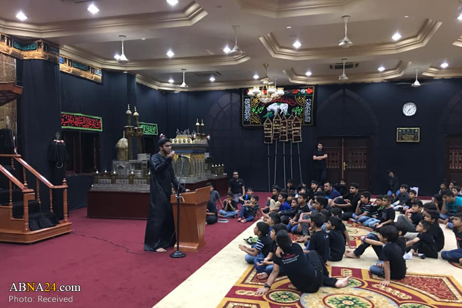 گزارش تصویری/ عزاداری کودکان به مناسبت اربعین حسینی در دارالسلام