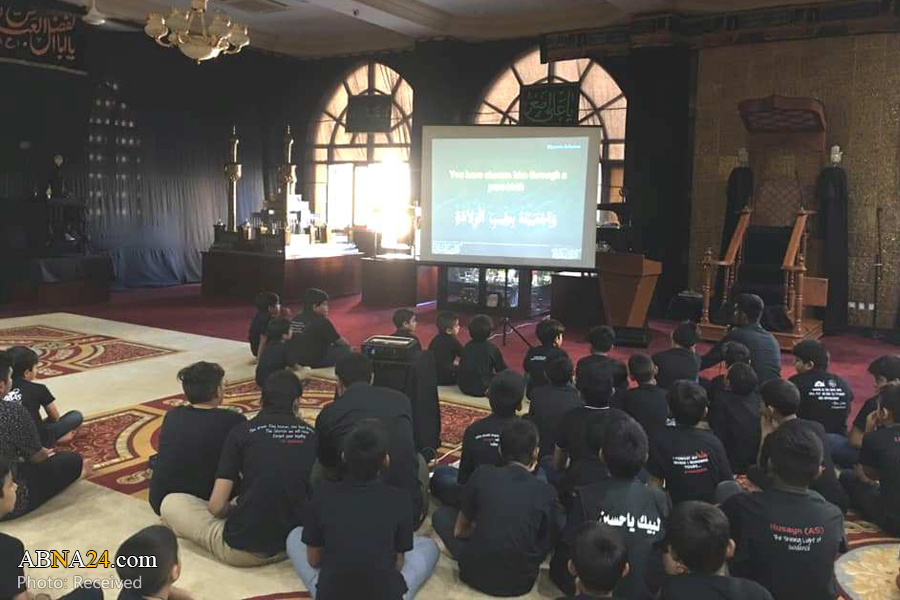 گزارش تصویری/ عزاداری کودکان به مناسبت اربعین حسینی در دارالسلام