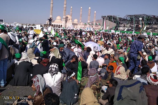 گزارش تصویری/ جشن بزرگ میلاد رسول اکرم(ص) با حضور مردم صنعا 