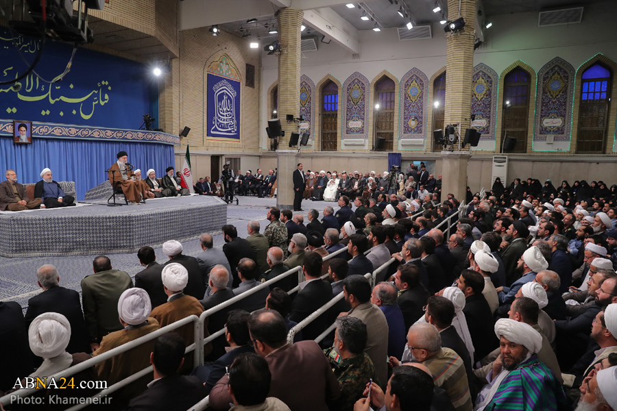 گزارش تصویری/ دیدار مسئولان نظام و میهمانان کنفرانس وحدت اسلامى‌ با رهبر معظم انقلاب 