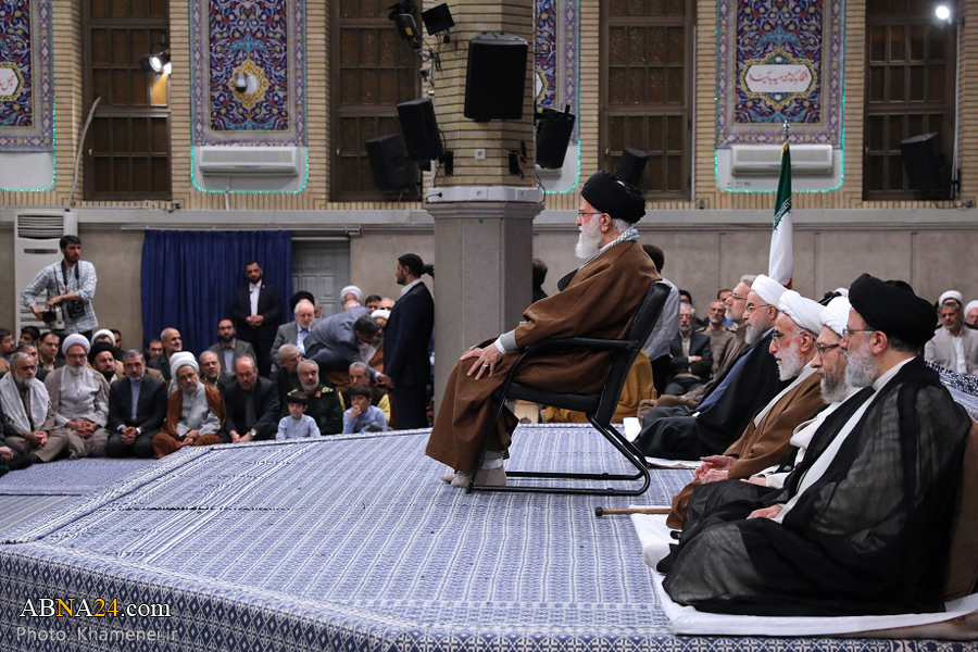 گزارش تصویری/ دیدار مسئولان نظام و میهمانان کنفرانس وحدت اسلامى‌ با رهبر معظم انقلاب 