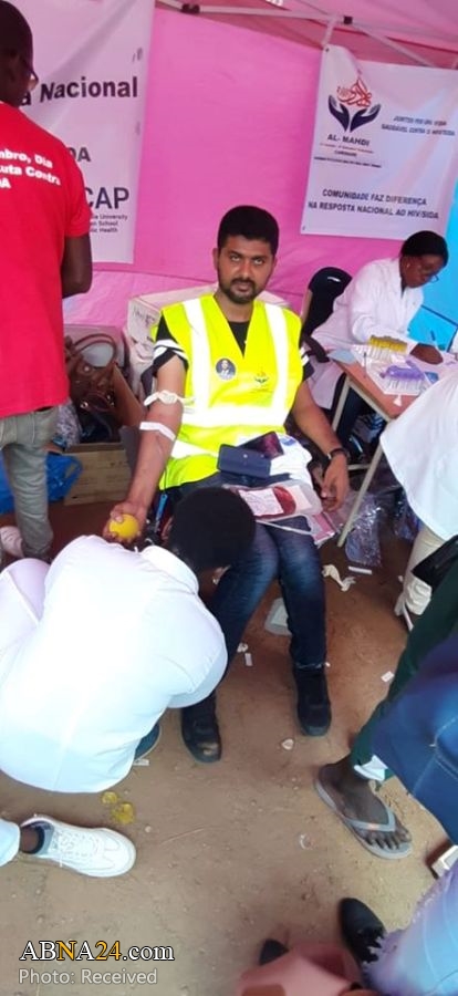 برگزاری کمپین اهدای خون در پایتخت موزامبیک به همت جمعی از شیعیان