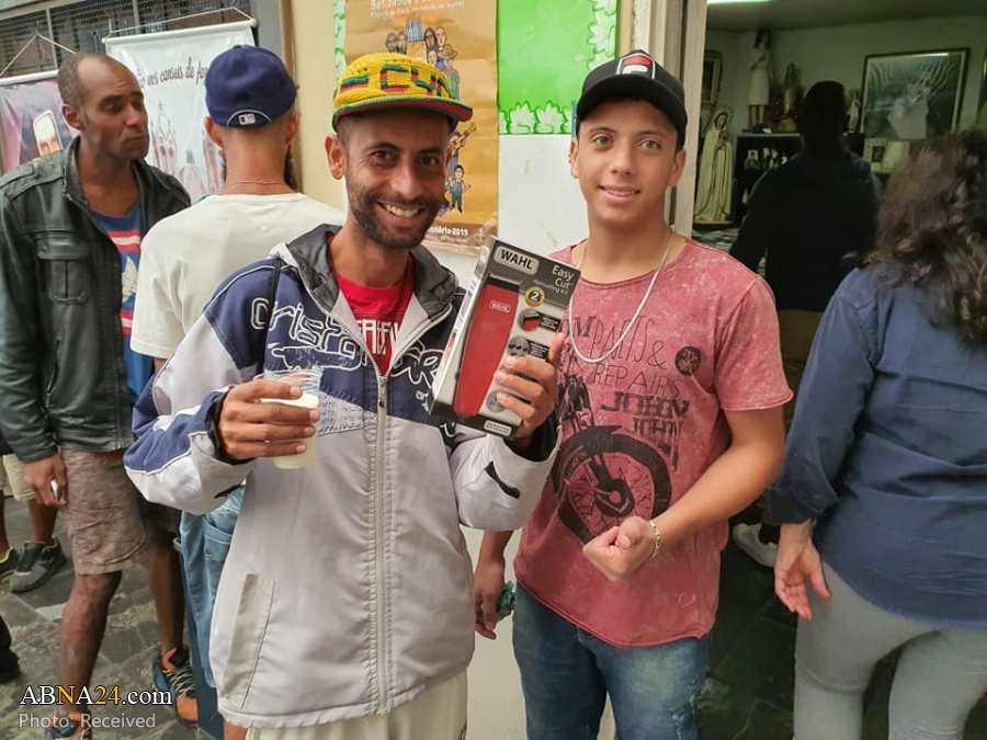 کمک به نیازمندان و فقرا از سوی یک روحانی شیعه در برزیل