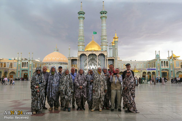 Photos: Presence of Christian tourists at Fatima Masumeh (SA) Holy Shrine
