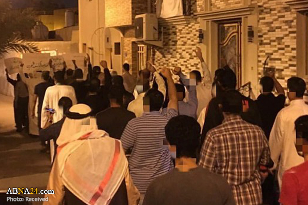 تظاهرات ضدآمریکایی و تشییع نمادین سردار سلیمانی در بحرین