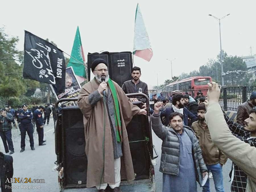 تظاهرات ضدآمریکایی شیعیان گلگت-بلتستان و محکومیت شهادت سردار سلیمانی
