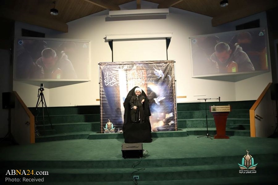 مراسم سوگواری شهادت حضرت زهرا(س) در شهر دیربورن آمریکا