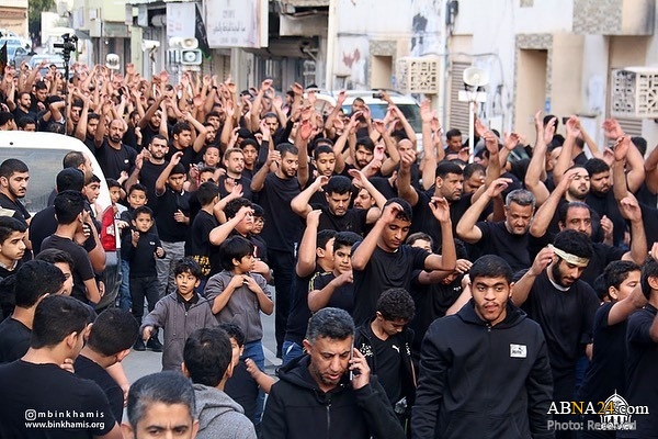 شیعیان بحرین و لبنان مراسم شهادت  ریحانه النبی را برگزار نمودند