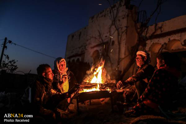  زندگی خانواده فلسطینی روی ویرانه‌های خانه خود