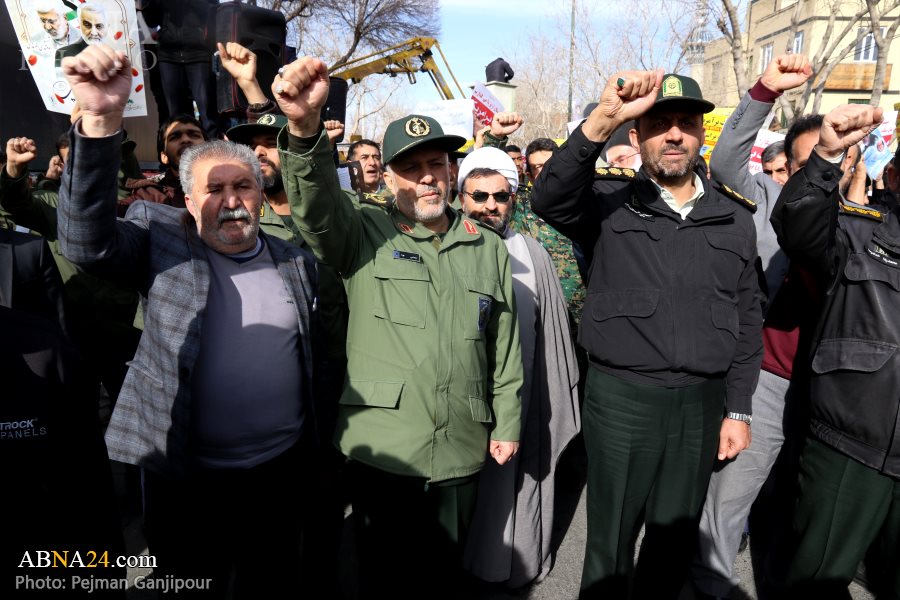 راهپیمایی ضد آمریکایی مردم اصفهان در حمایت از اقتدار و صلابت نظام 