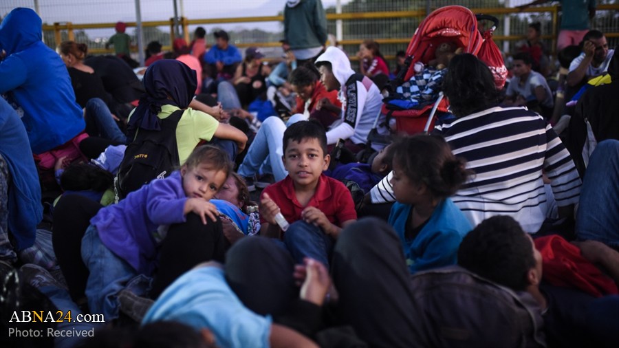 وضعیت اسفناک مهاجران مکزیک در مرز آمریکا