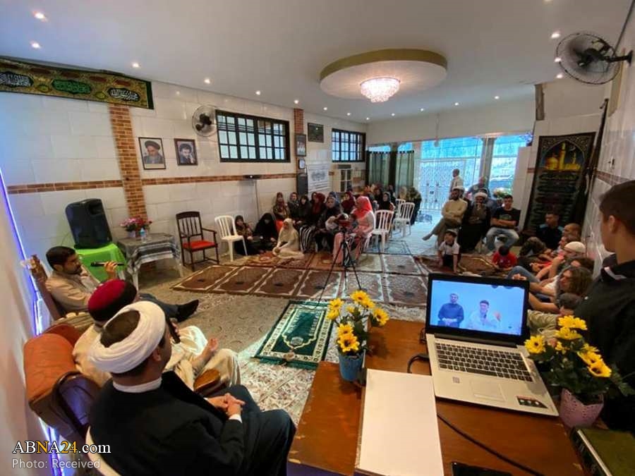 El Dr. Muhammad At-Tiyani As-Samawi asistió a la mezquita Fátima Az-Zahra (P) de Sao Paulo en Brasil” 