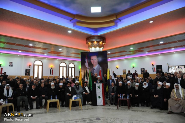  مراسم گرامیداشت شهادت سپهبد سلیمانی از سوی علمای دروزی سوریه