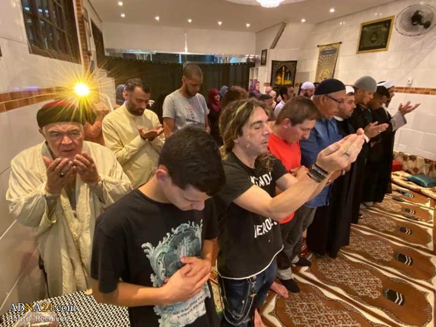 حضور دکتر تیجانی در مسجد فاطمه الزهرا(س) در سائوپائولوی برزیل