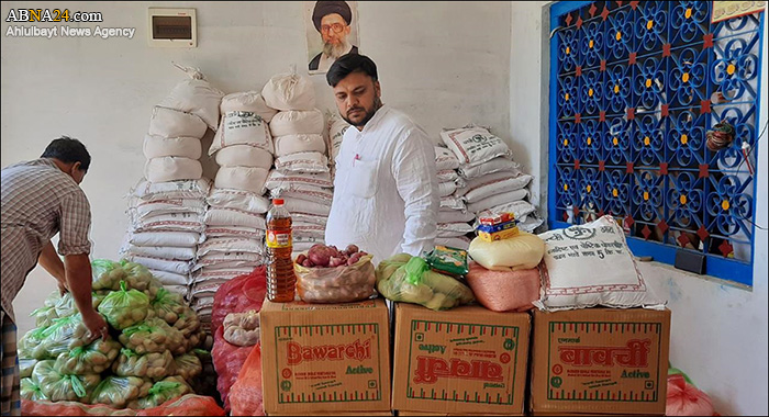 Distribution of food packages by "Ahle Bait (AS) Foundation of India" among needy Shiites (+Photos)
