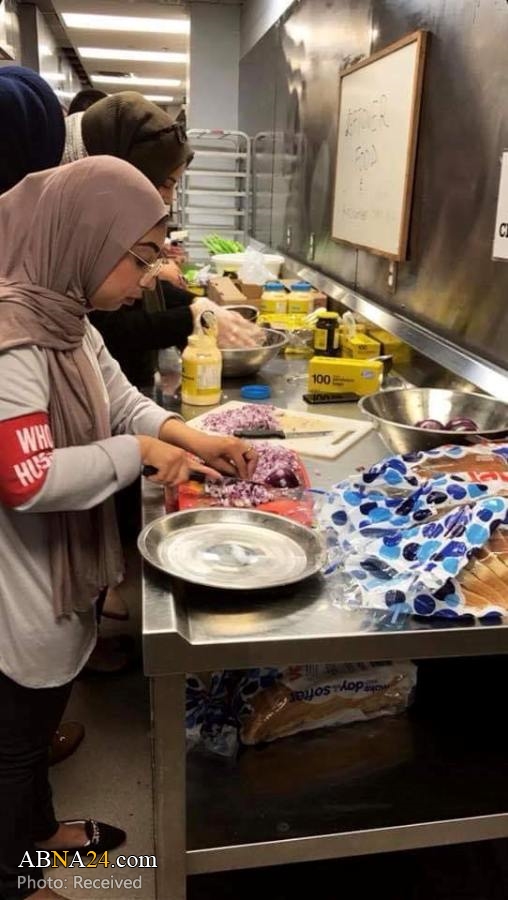 Photos: Volunteers of "Who is Hussein?" organisation provide humanitarian aid to needy people in Toronto