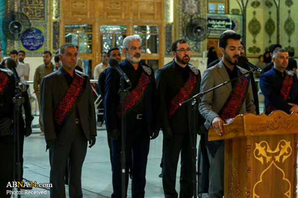 Photos: Ritual of changing flag of shrine of Imam Ali (AS)