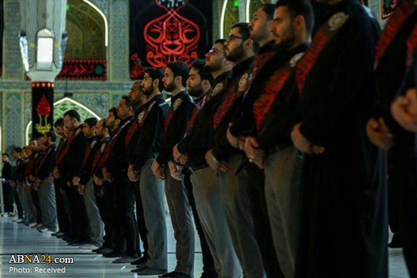Photos: Ritual of changing flag of shrine of Imam Ali (AS)