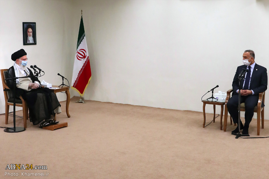 عکس خبری/ دیدار نخست‌ وزیر عراق با رهبر معظم انقلاب اسلامی