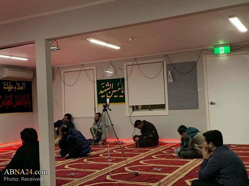گزارش تصویری/ مراسم عزاداری شب اول محرم در مرکز امام حسن(ع) در کانبرا