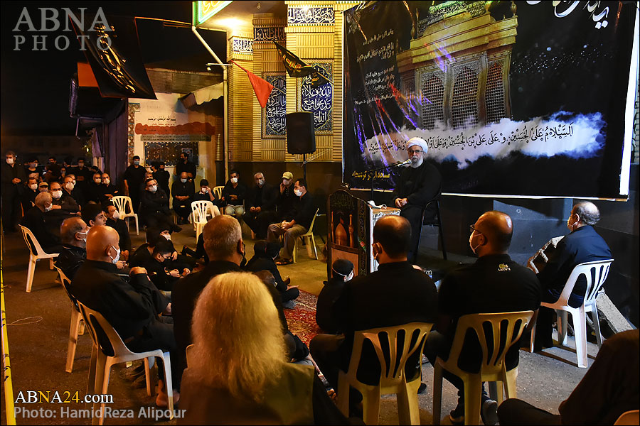 عکس خبری/ مراسم شب تاسوعا در مسجد ابوذر کردمحله رشت با سخنرانی آیت‌الله رمضانی 