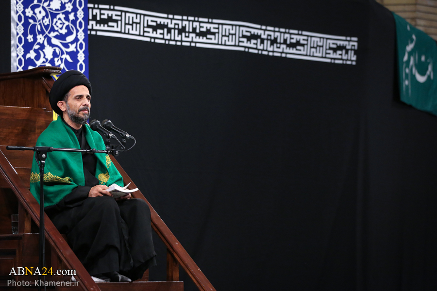 عکس خبری/ مراسم عزاداری شب شام غریبان حسینی با حضور رهبر انقلاب 