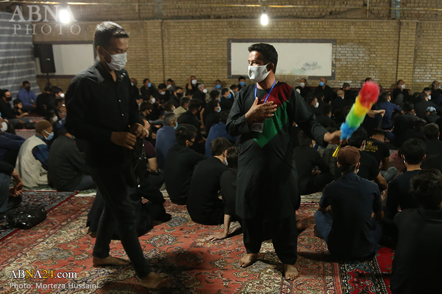 گزارش تصویری/ مراسم عزاداری حسینی افغانستانی‌های شهر مقدس قم