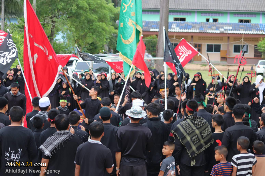 گزارش تصویری/ دسته عزاداری شیعیان تایلند در روز عاشورا