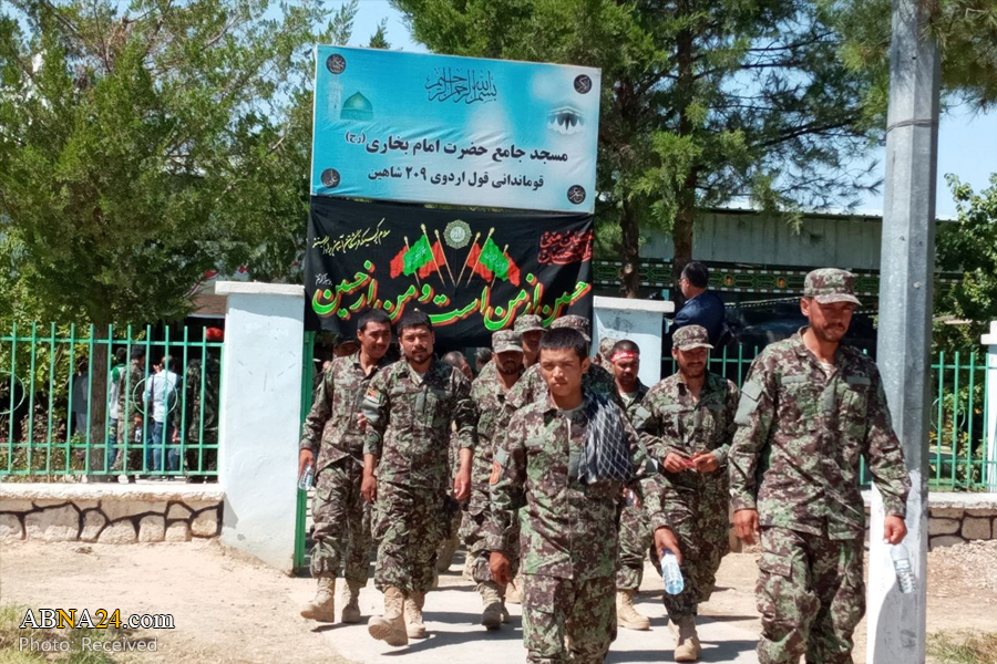 مراسم عزاداری نظامیان افغانستان 
