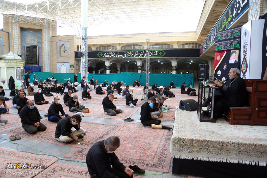 Photos: Imam Sajjad (AS) mourning ceremony at Hazrat Masoumah (SA) holy shrine