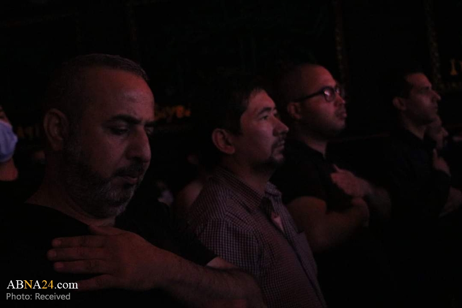 گزارش تصویری/ عزاداری شب عاشورا در موکب عابس الشاکری در شهر کلن