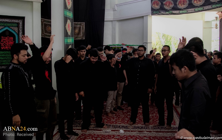 گزارش تصویری/ مراسم عزاداری محرم در مسجد روح الله شهر \