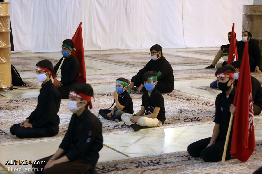 گزارش تصویری/ محفل عزای نوجوانان فاطمی در حرم مطهر حضرت معصومه(س) 