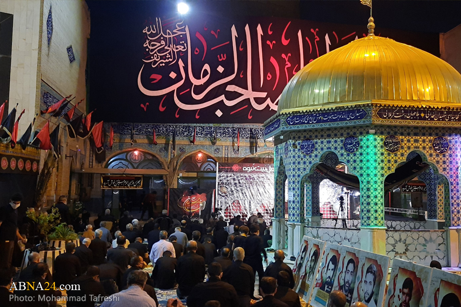 گزارش تصویری/ مراسم عزاداری سیدالساجدین(ع) با حضور آیت الله رمضانی در مسجد علی بن الحسین(ع)