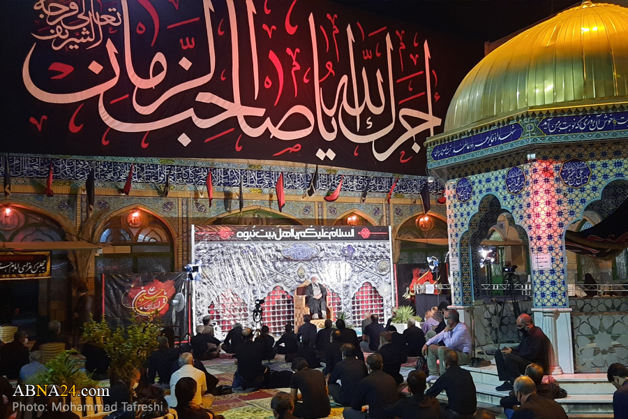 گزارش تصویری/ مراسم عزاداری سیدالساجدین(ع) با حضور آیت الله رمضانی در مسجد علی بن الحسین(ع)